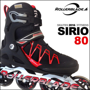 2016 롤러블레이드 시리오 (SIRO) 80 피트니스 인라인 스케이트 (SMU)