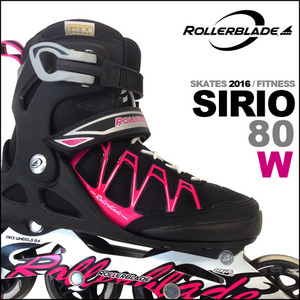 2016 롤러블레이드 시리오 (SIRIO) 80 W 피트니스 인라인 스케이트 (SMU)